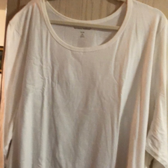 Woman’s within 4X plus size white blouse - Picture 1 of 5